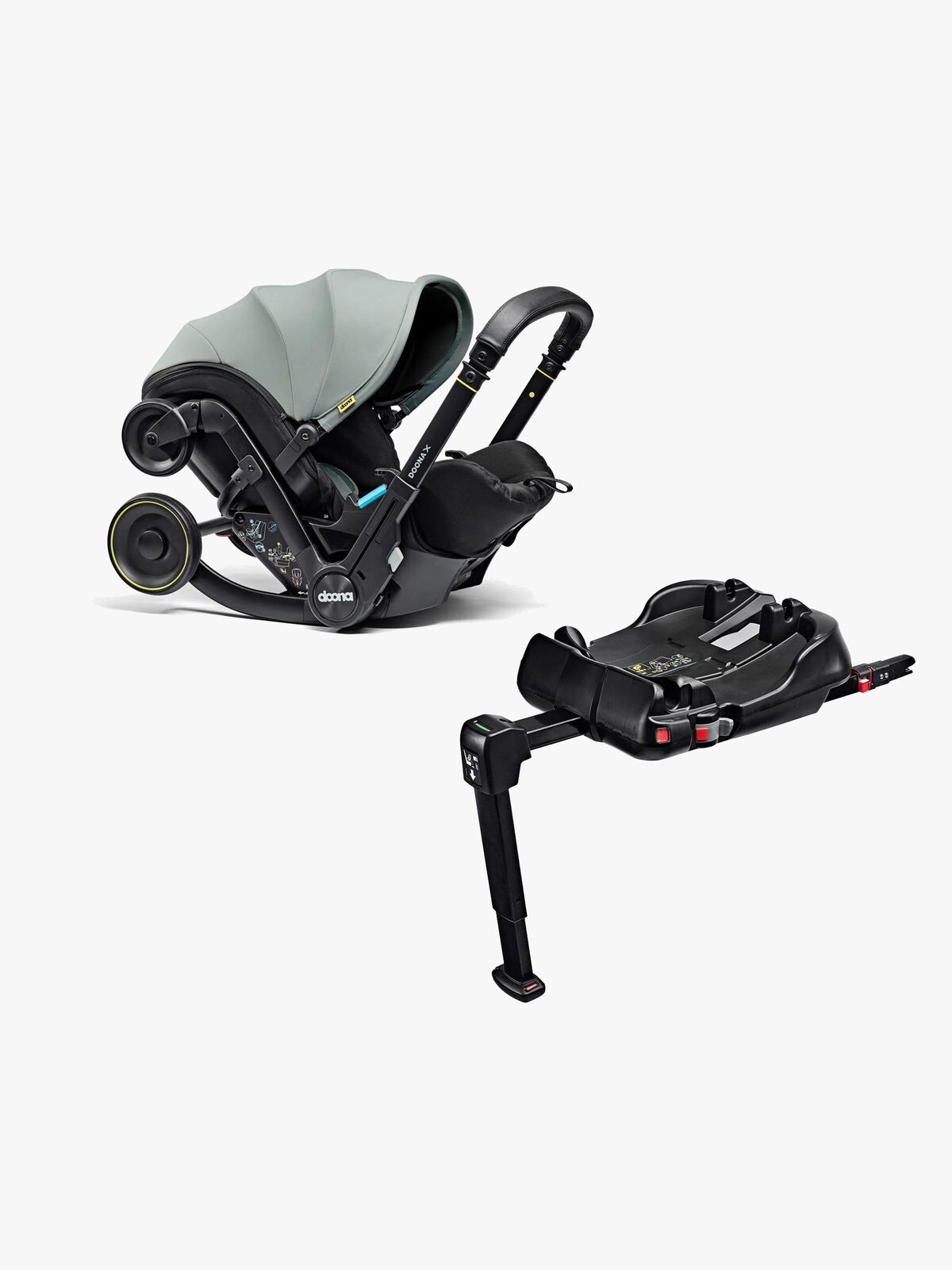Doona X Babybilstol inkl. ISOFIX Base, Dusty Sage