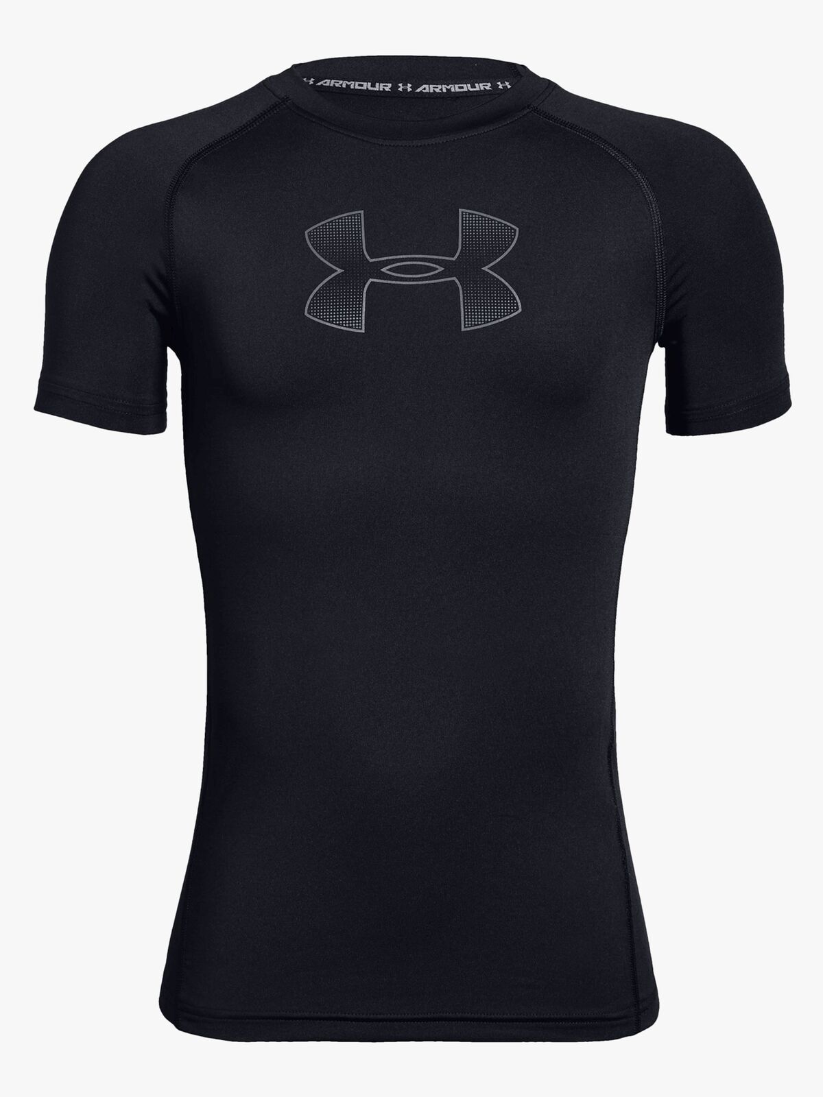 Under Armour HeatGear Short Sleeve Treningstrøye, Black