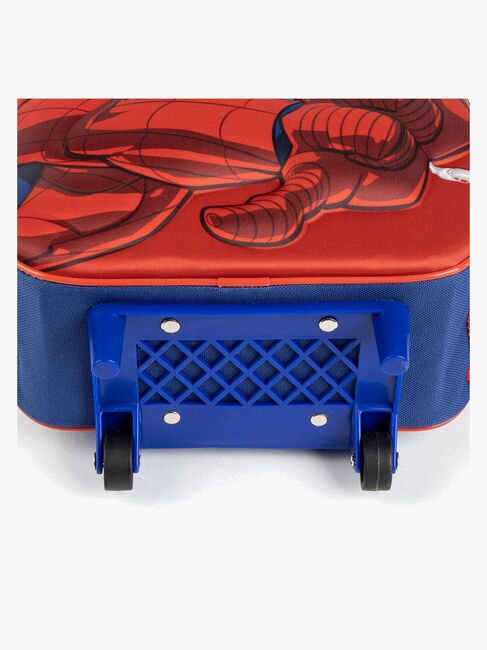 Marvel Spider-Man 3D Trolley Trillekoffert, Blå