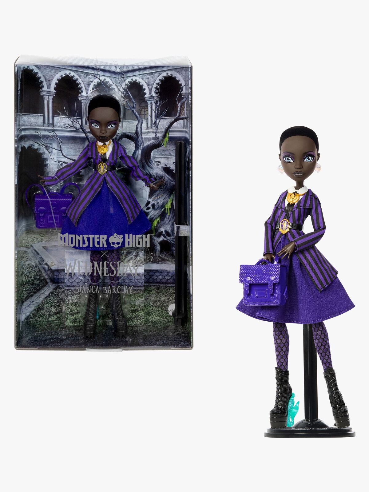 Monster High Motedukke Wednesday Bianca