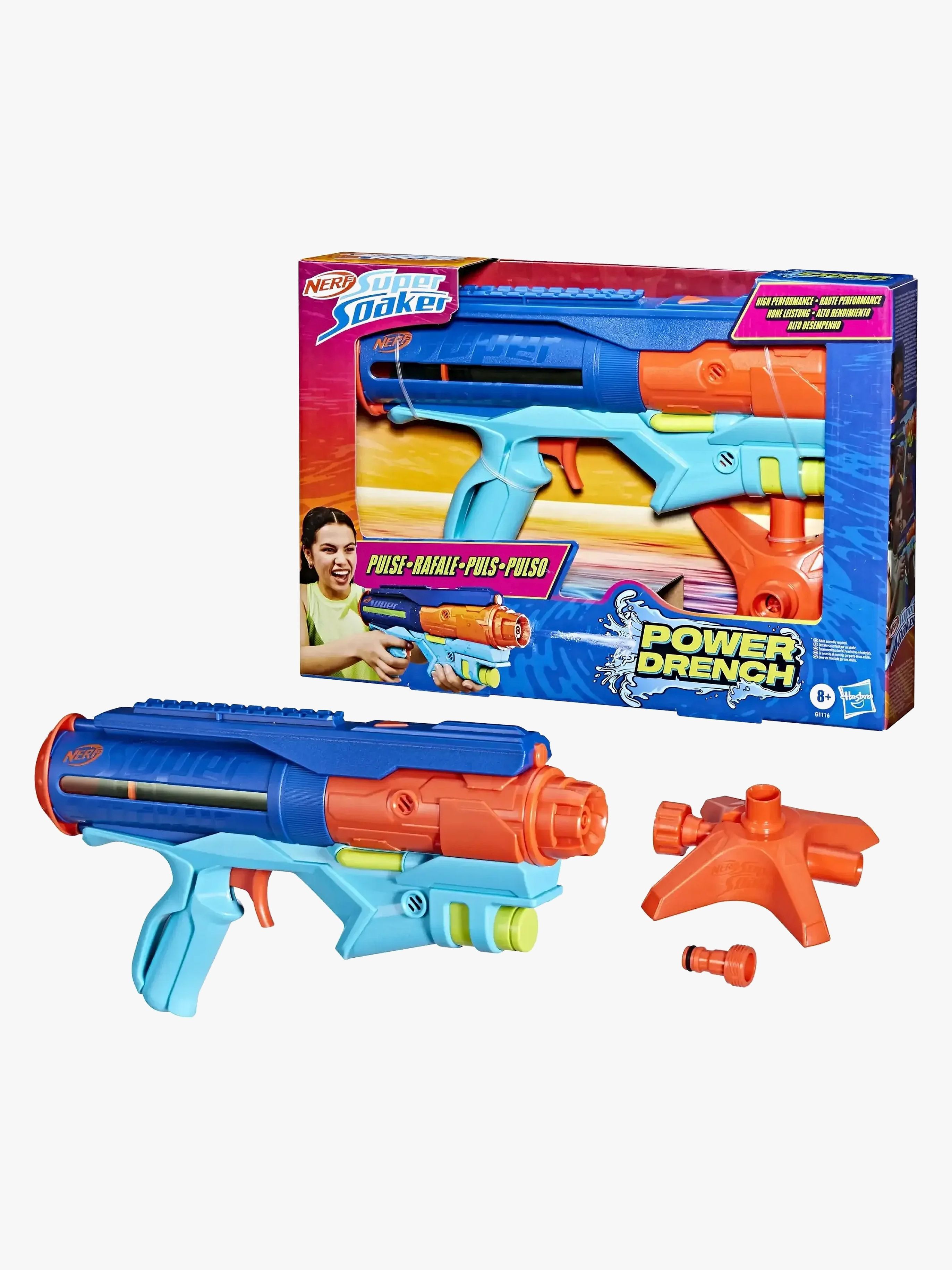 Nerf Super Soaker Vannpistol Power Drench - Vannpistoler