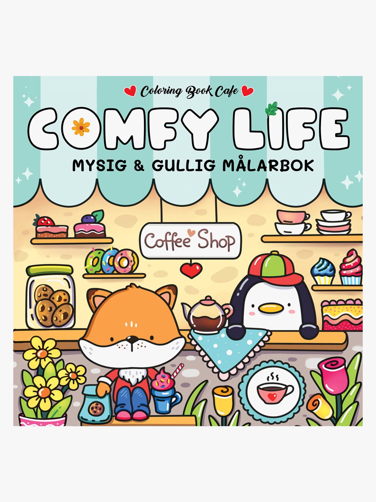 Legind A/S Cozy Comfy Life Fargeleggingsbok