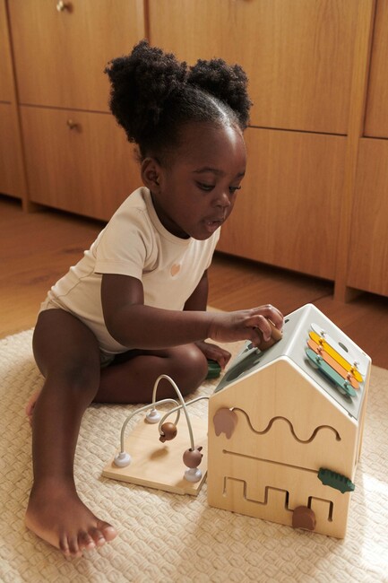 LIEWOOD Lucas Aktivitetskube, Tuscany Rose Multi Mix