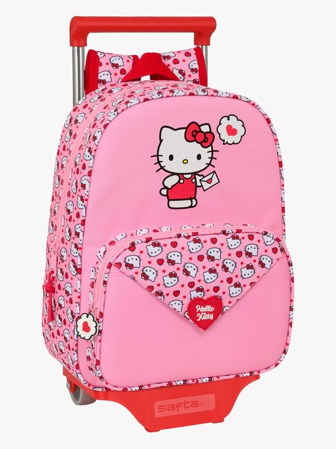 Hello Kitty Trolley Ryggsekk 10L, Rosa