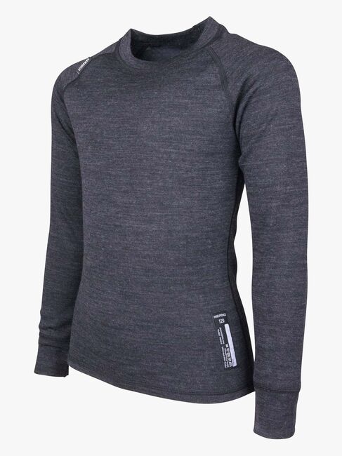 Lindberg Merino Superundertøy JR Merinomix, Black Melange