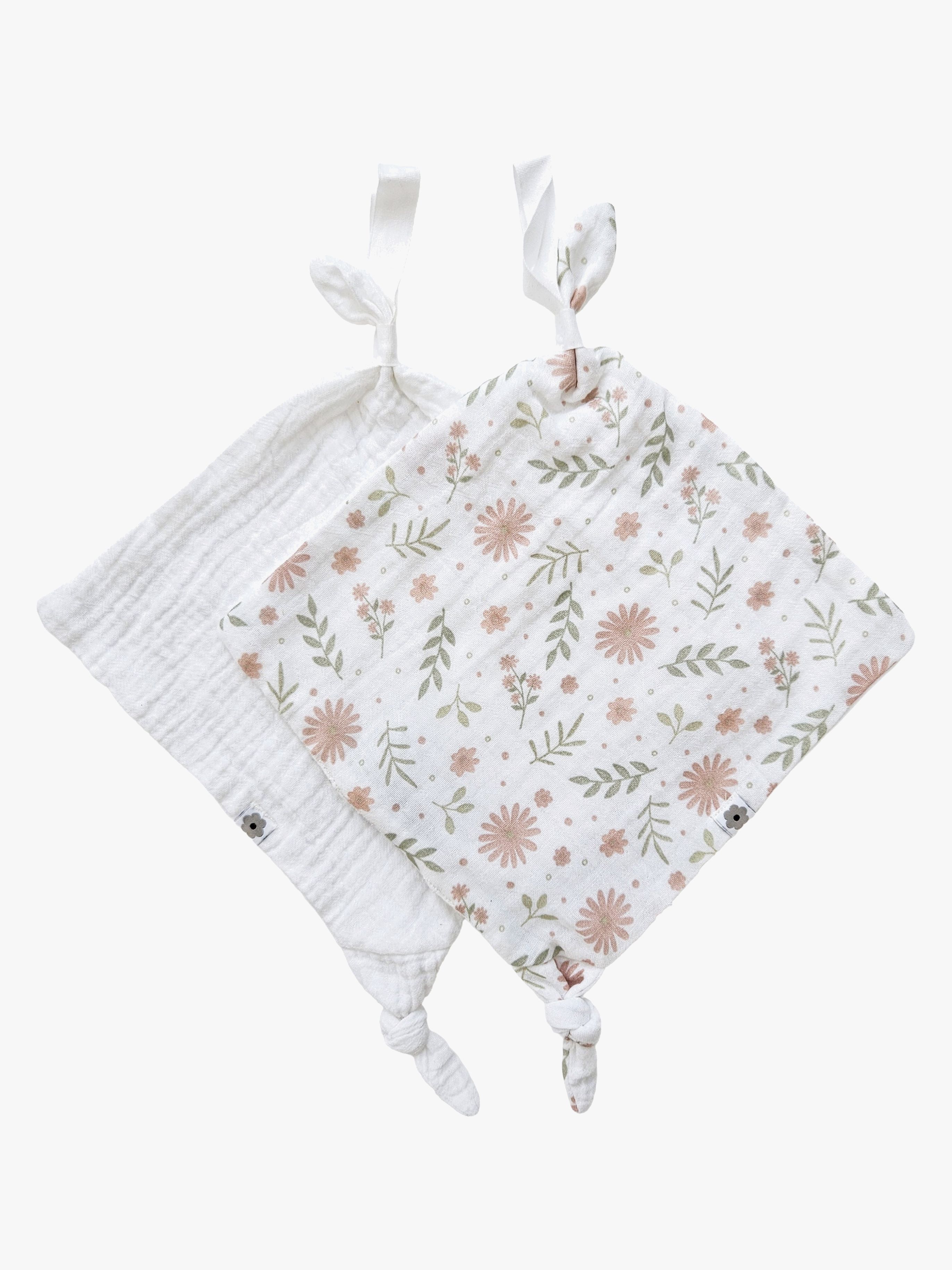 Summerville Organic Koseklut 2-Pakk, Blossom - Gulpekluter & Babytepper - Bomull