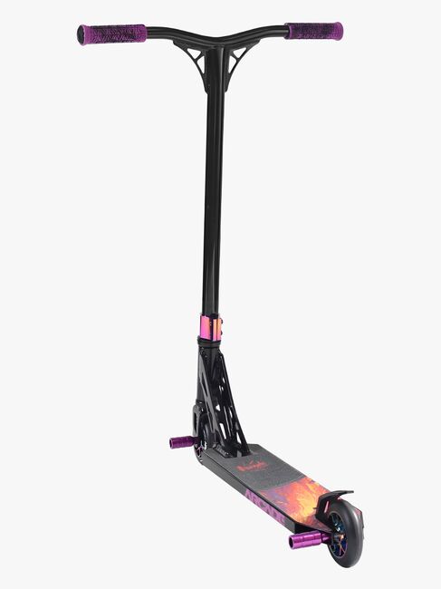 Pinepeak Stunt Sparkesykkel, Svart/Neokrom