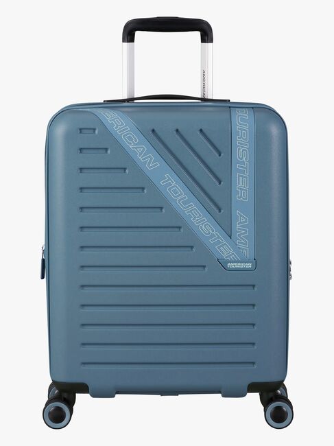 American Tourister Dynabelt Spinner Trillekoffert 36L, Rainstorm Blue