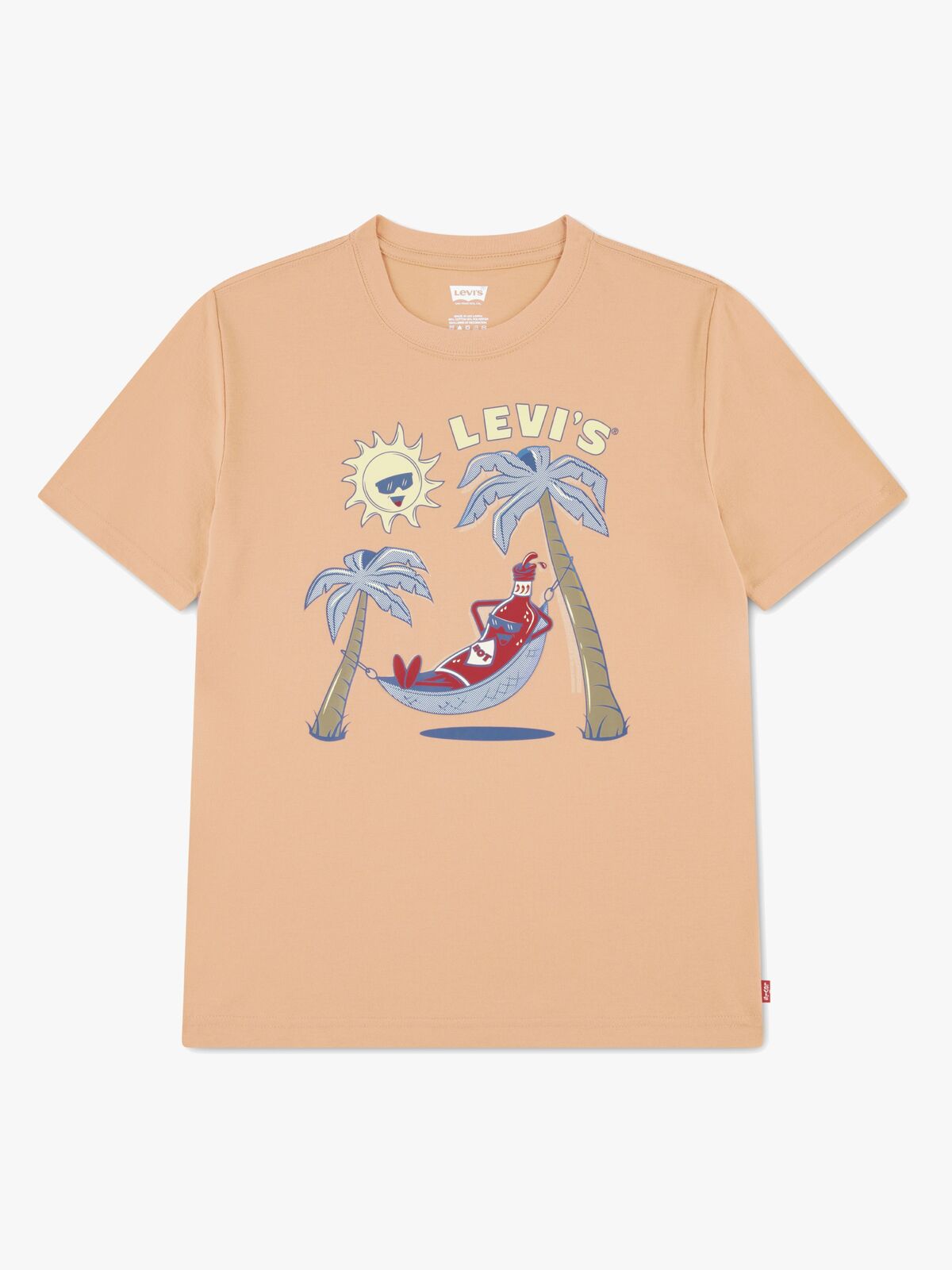 Levi's LVB Hot Sauce T-skjorte, Peachbloom