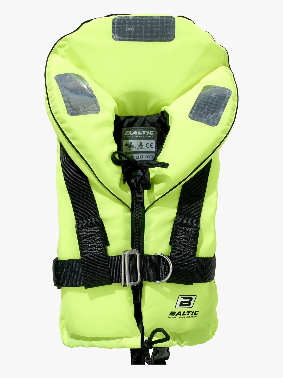 Baltic Ocean Redningsvest med Sele, UV-Gul