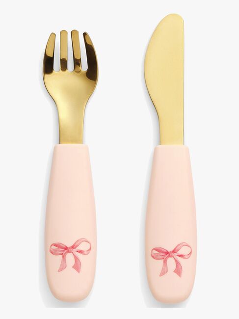 Elodie Tallerken Sett Silikon, Rosy Bow