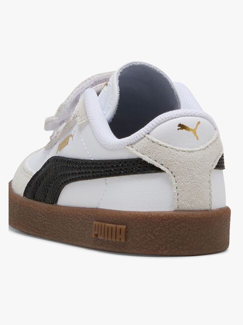 Puma Club II Era V Infant Sneakers, White/Black
