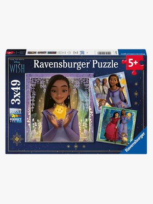 Ravensburger Disney Wish Puslespill 3x49 Brikker