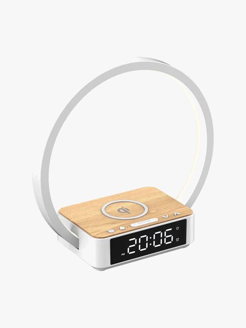 Lippa Nattlampe med Vekkeklokke, Hvit