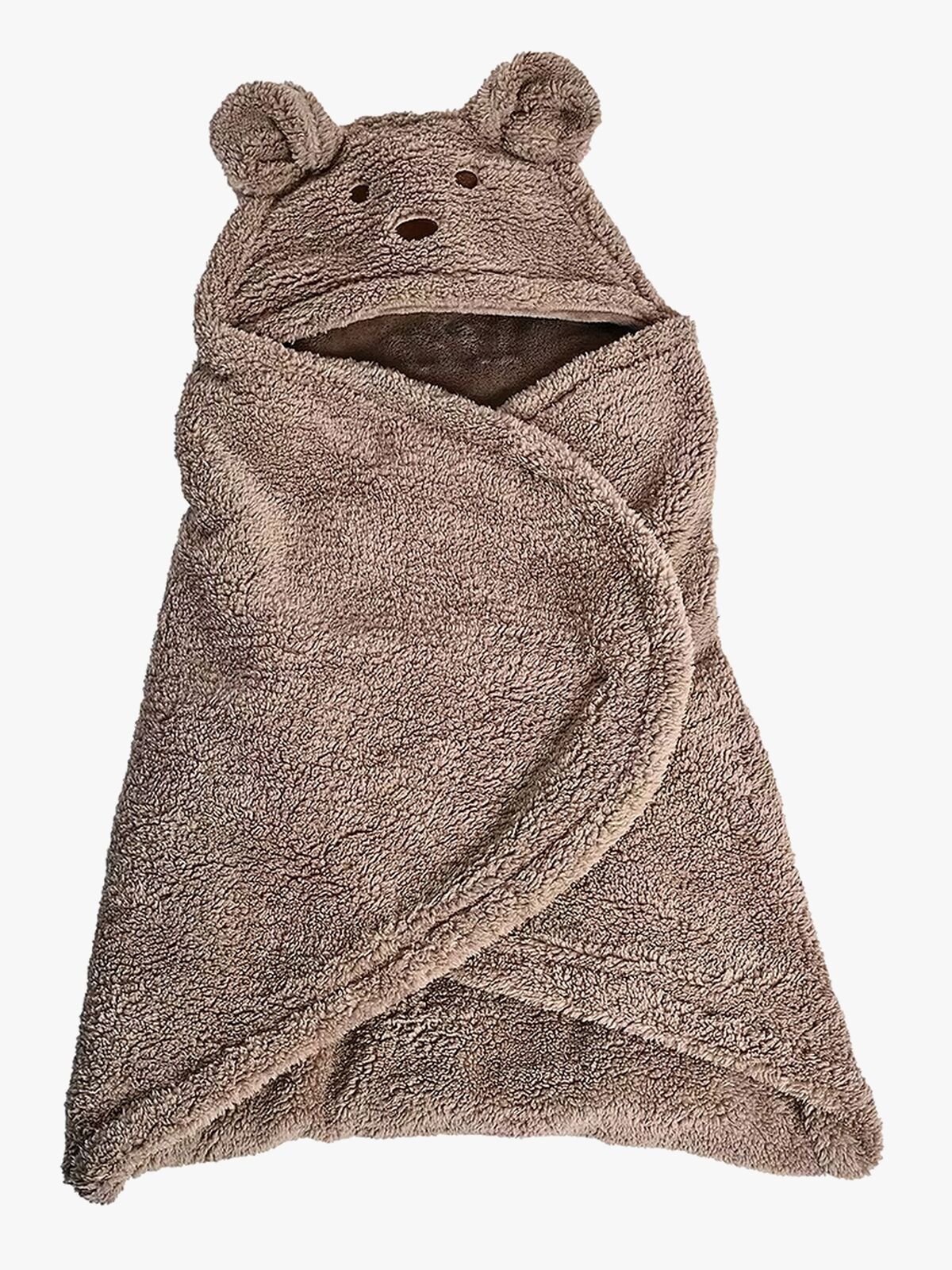 Mini Dreams Bjørn Svøpeteppe, Brun