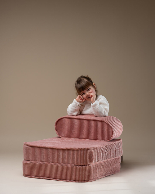 Wigiwama Flip Brettbart Stol 150x60 cm, Pink Mousse