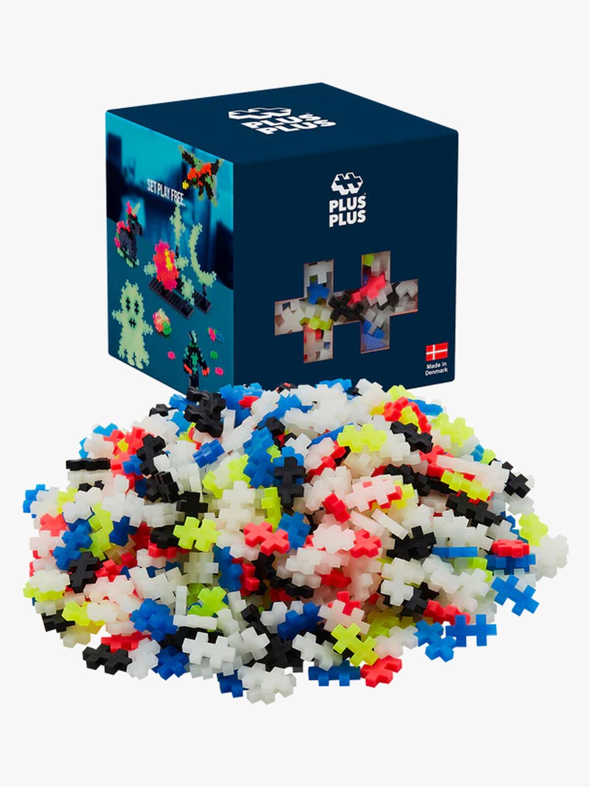 Plus-Plus Glow Byggesett 600 Deler