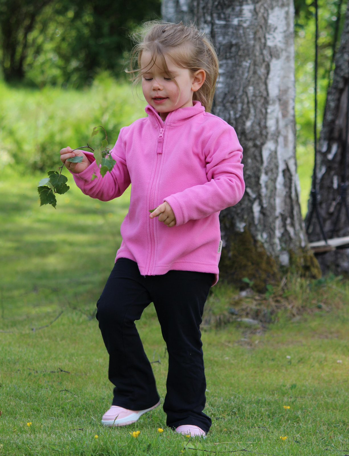 Nordbjørn Mölle Fleecejakke, Wild Orchid