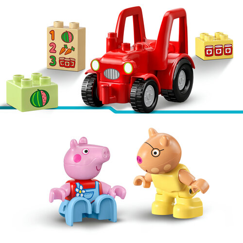LEGO DUPLO Peppa Pig 10468 Traktor og marked