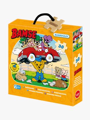Egmont Kärnan Skurkpussel Bamse Trepuslespill 30 Brikker