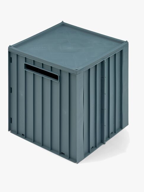 LIEWOOD Elijah Oppbevaringsboks, Whale Blue