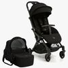 Beemoo Easy Fly Lux 4 Trille med Liggedel, Jet Black