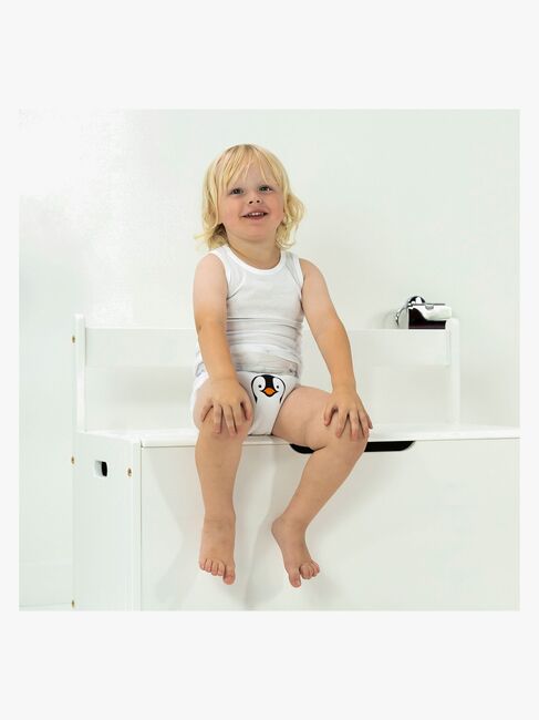 My Carry Potty Pingvin Pottetreningsbukser 3-pack, Hvit