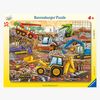Ravensburger Rammepuslespill Byggeplass 35 Brikker