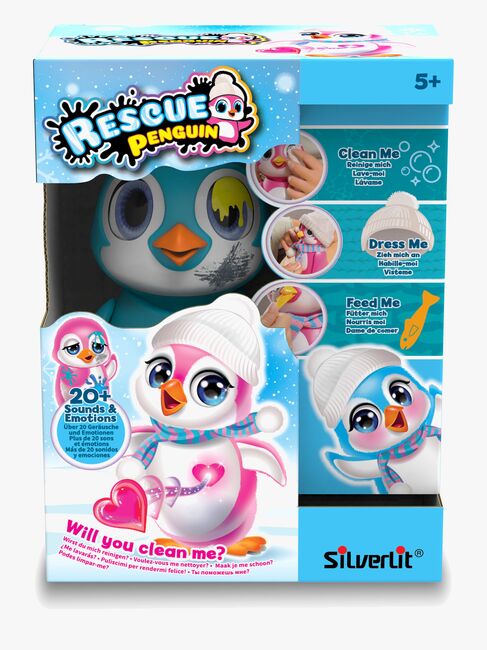 Silverlit Rescue Interaktivt Pingvin, Blå