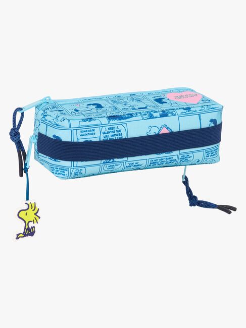 Snoopy Trippelpennal Love, Lyseblå