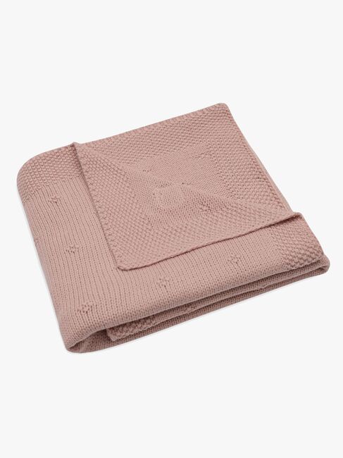 Jollein Strikket Teppe Cozy, Wild Rose