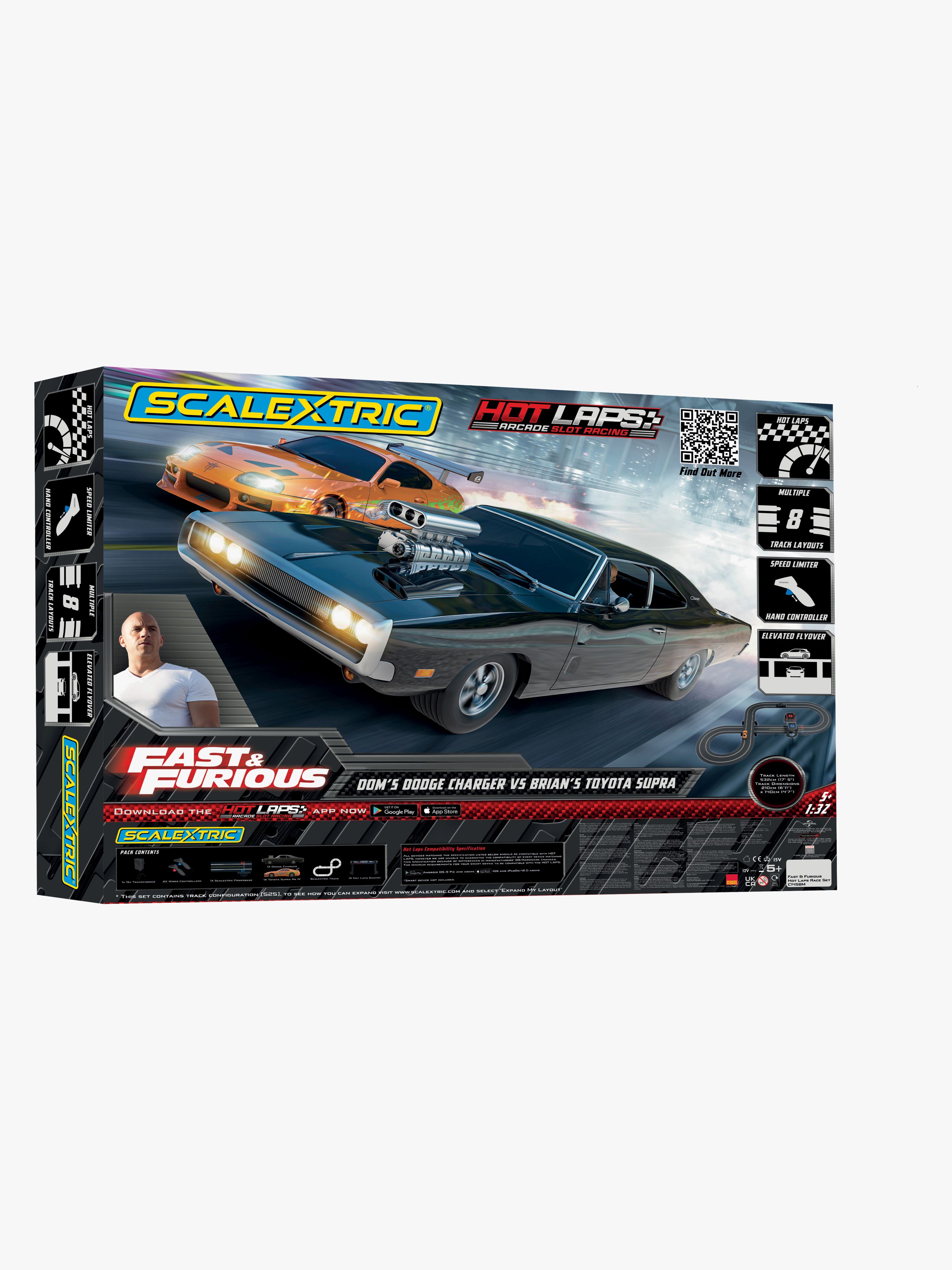 Scalextric Bilbane Fast and Furious Hot Laps 1:32 - Bilbaner