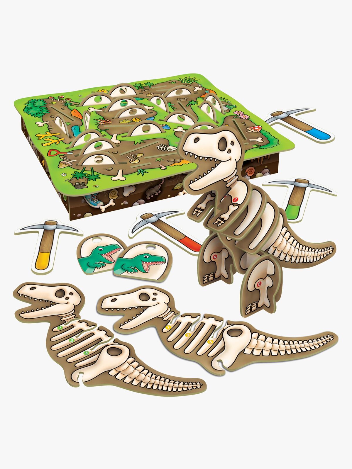 Orchard Toys Barnespill Dinosaurutgraving