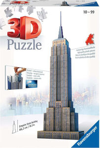Ravensburger Empire State Building 3D-puslespill 216 Brikker