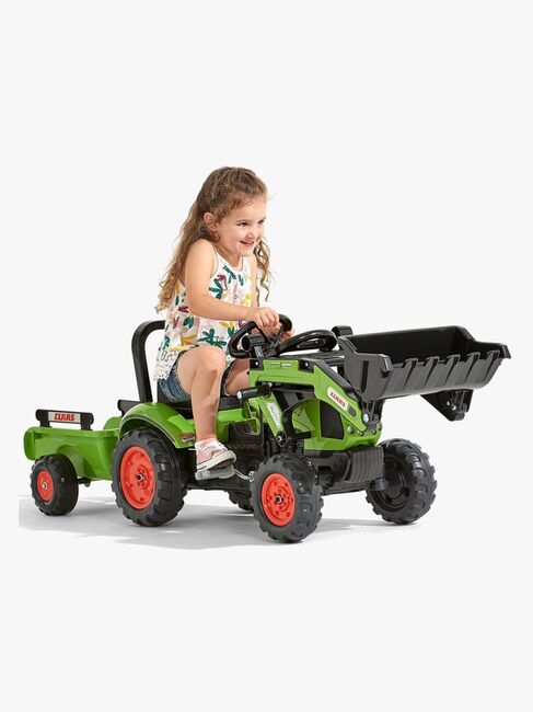 Falk Claas Arion 410 Frontlaster med Tilhenger