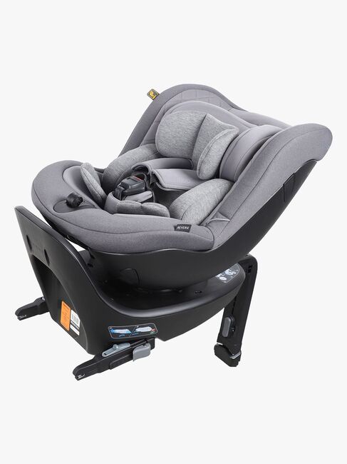 Beemoo Reverse i-Size Bakovervendt Bilstol Inkl. Tilbehørspakke, Mineral Grey