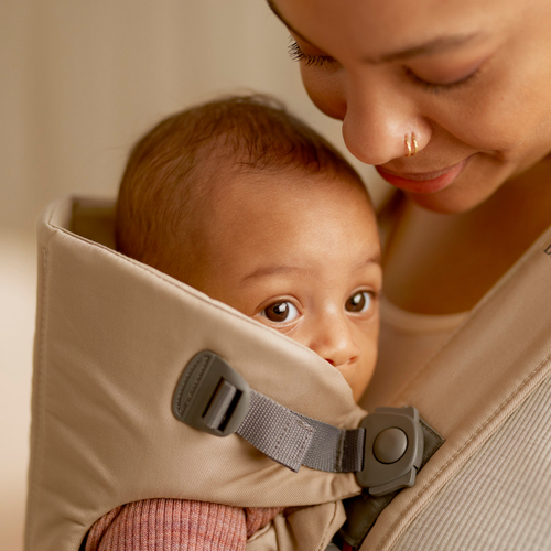 Babybjörn Mini Bæresele Vevd, Beige