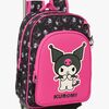 Hello Kitty Kuromi Trolley Trillekoffert 10L, Rosa/svart