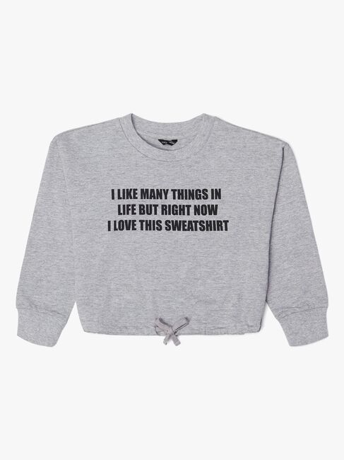 Luca & Lola Filippa Genser, Grey Melange