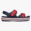 Crocs Crocband Cruiser Kids Sandaler, Navy/Varsity Red