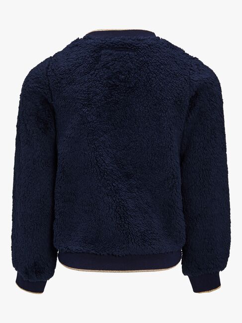 Petite Chérie Atelier Vienna Fleecejakke, Black Iris