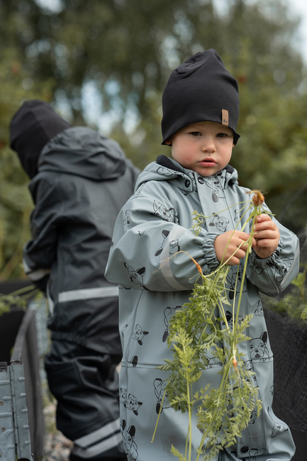 Lindberg Lekhyttan Fôret Regndress, Grey/Black