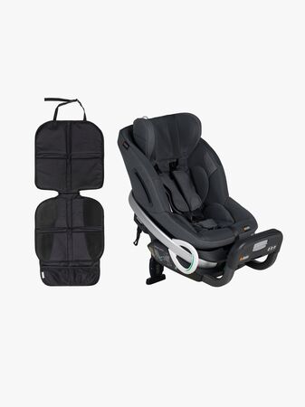 BeSafe Stretch Bilstol inkl. Beemoo Setebeskytter Lux, Anthracite Mesh