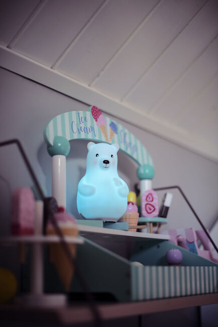 Pabobo Nattlampe Fargesensor Bjørn