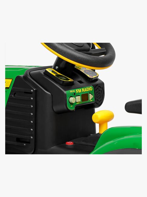 Peg Perego John Deere Eltraktor med Tilhenger