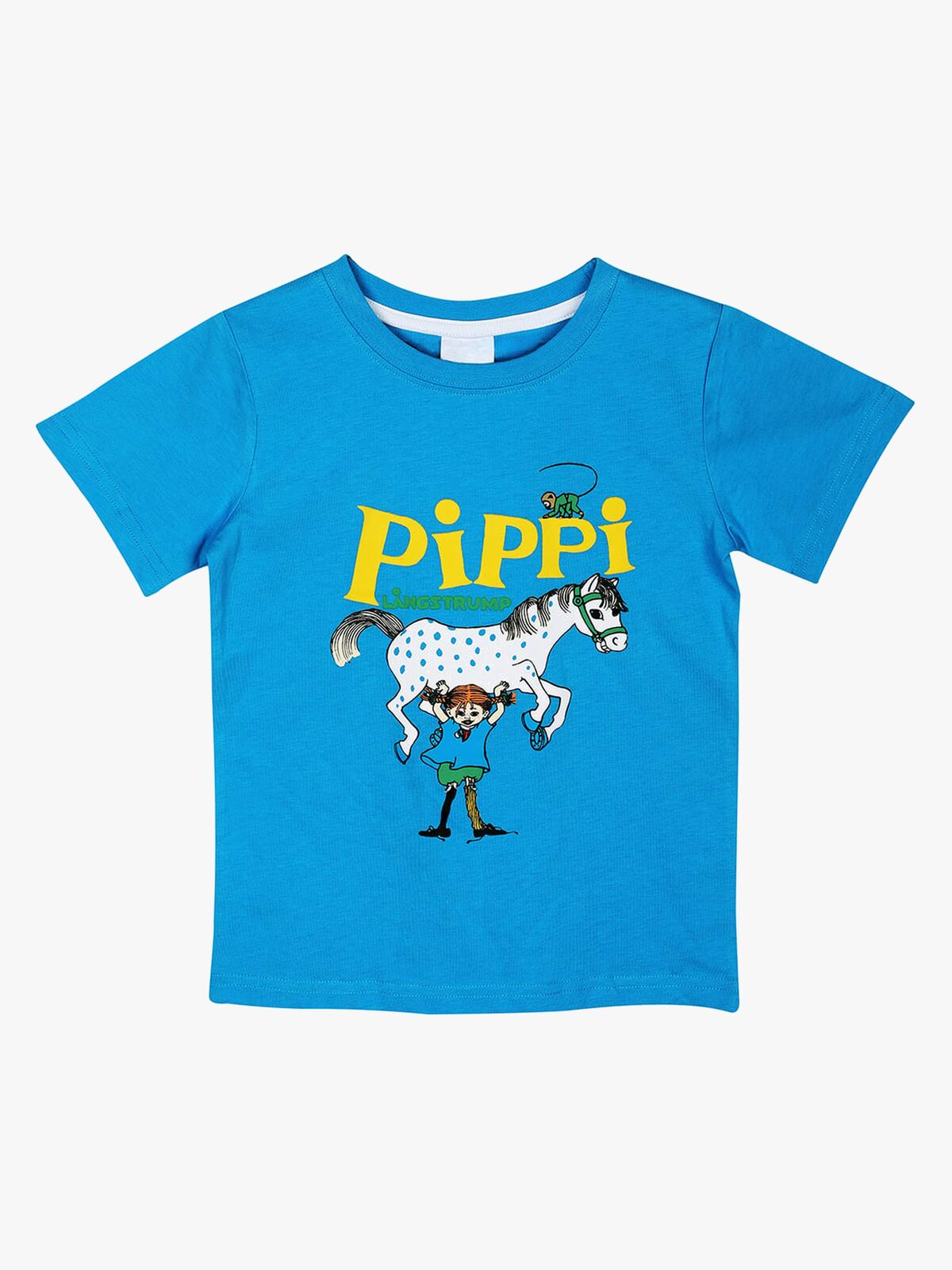 Pippi Langstrømpe T-skjorte, Blå
