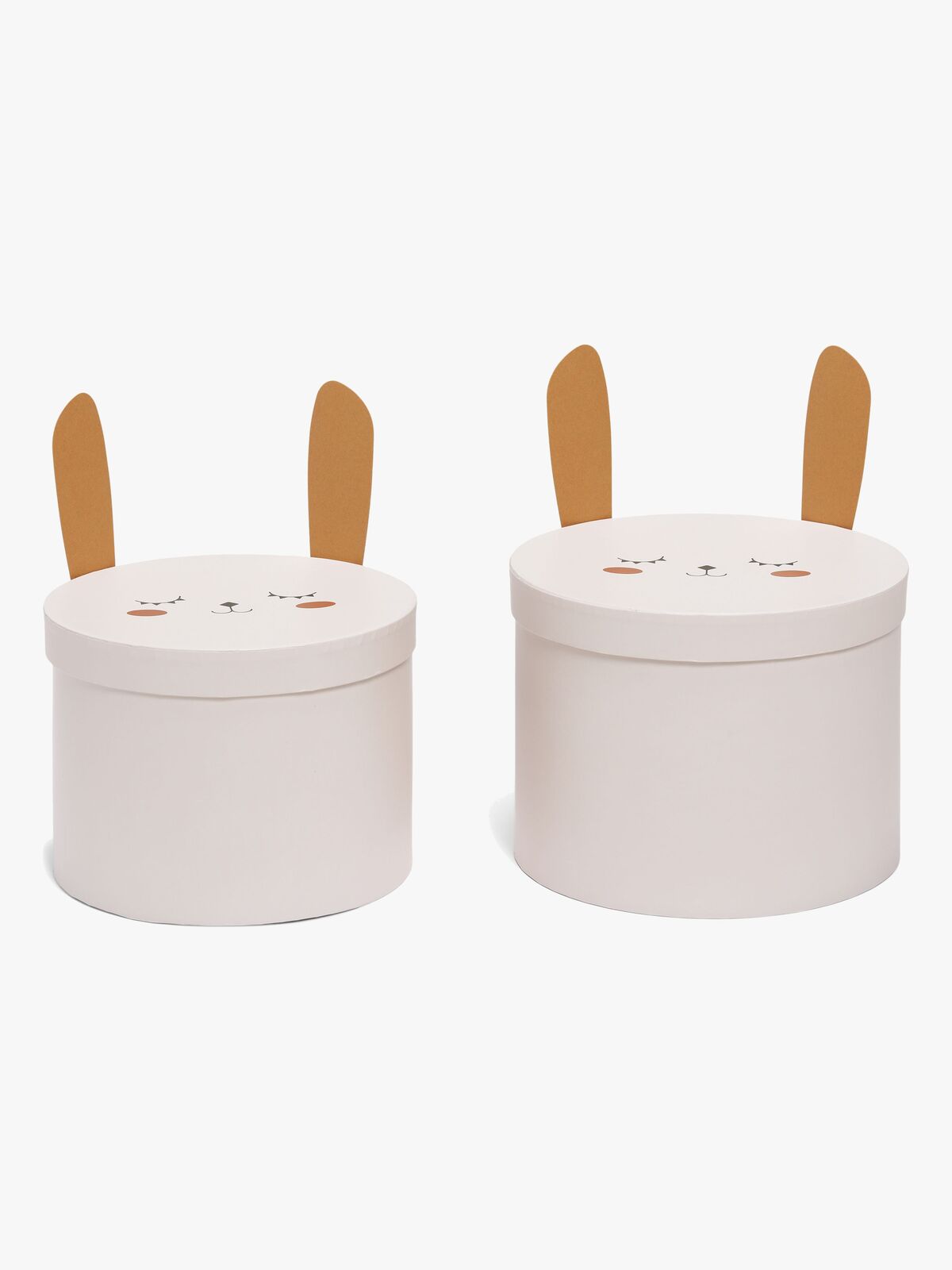 Alice & Fox Oppbevaringsbokser 2-pack Kanin, Rosa