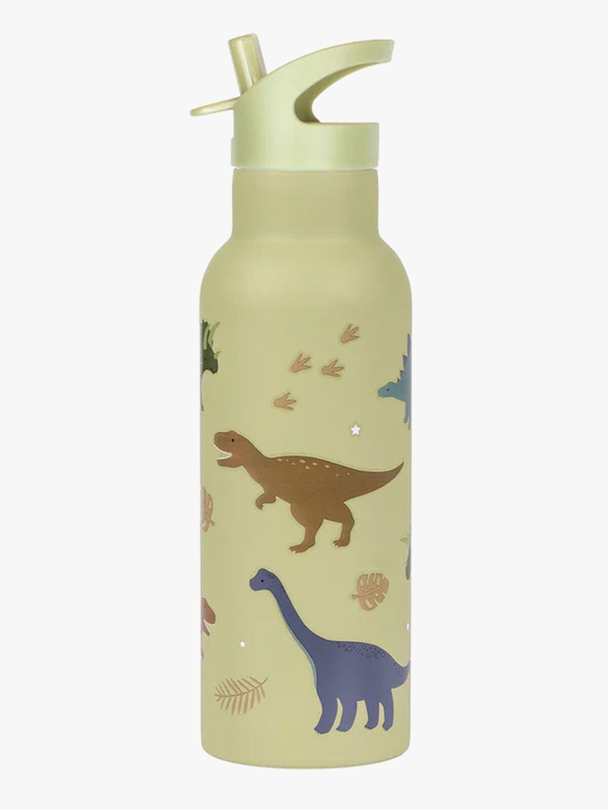 A Little Lovely Company Stainless steel XL Vannflaske, Dinosaurs