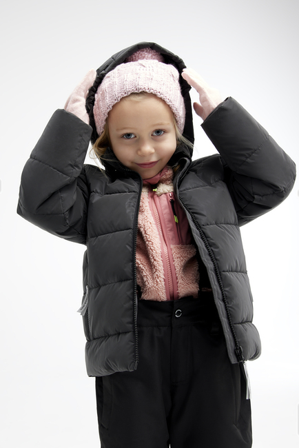 Nordbjørn Star Reflekterende Vinterjakke, Svart