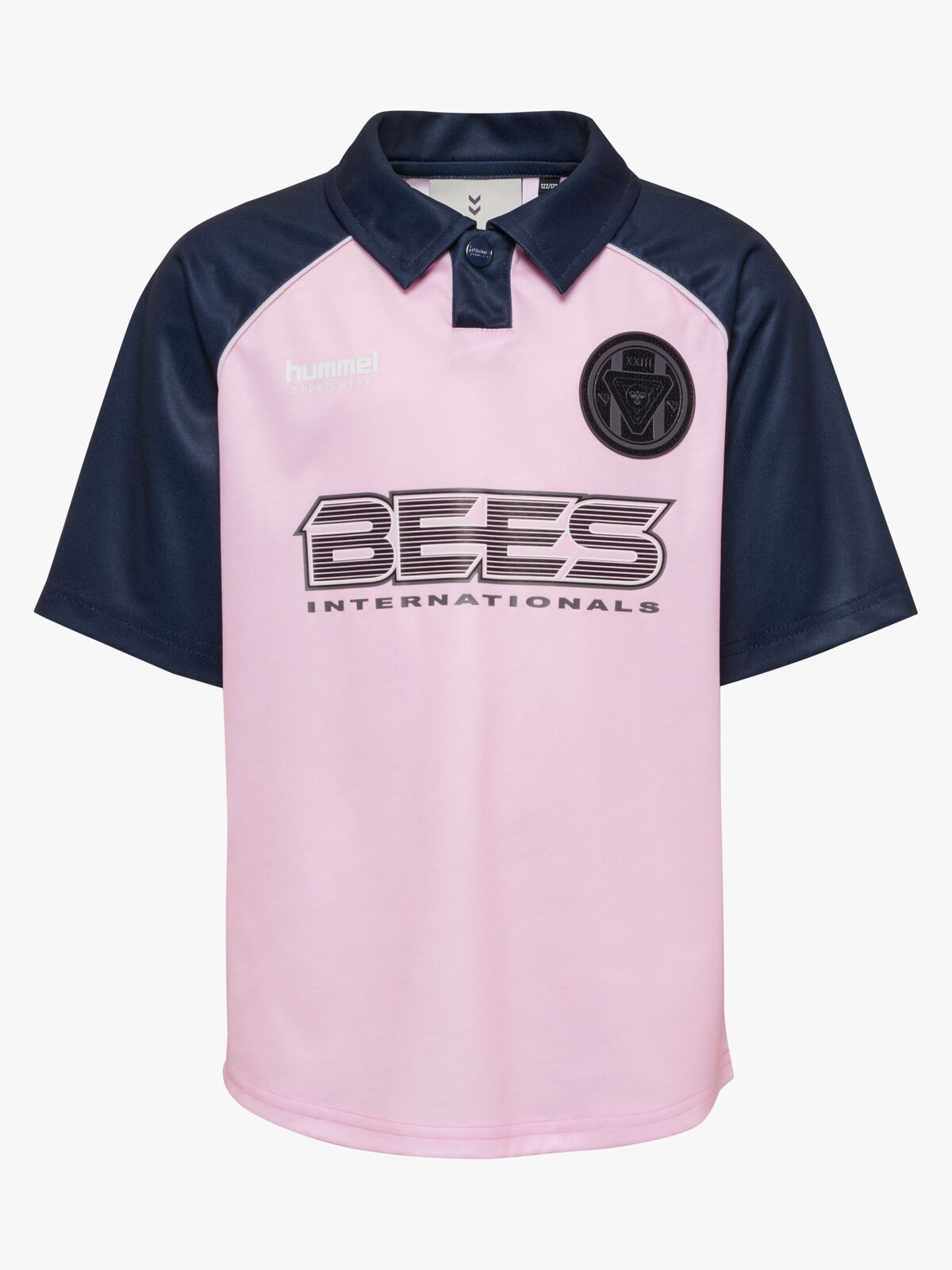 Hummel JR Loose Tiger Soccer T-skjorte, Roseate Spoonbil